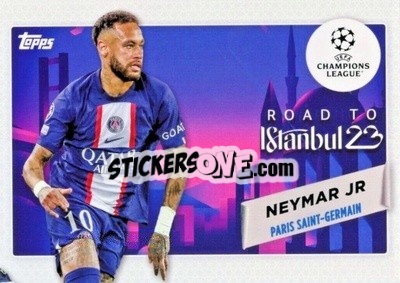 Sticker Neymar Jr - UEFA Club Competitions 2022-2023
 n. RF-17 - Topps