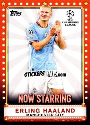 Sticker Erling Haaland - UEFA Club Competitions 2022-2023
 n. NS-9 - Topps