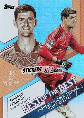 Cromo Thibaut Courtois - UEFA Club Competitions 2022-2023
 - Topps