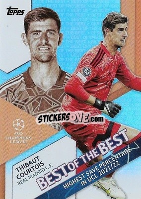 Sticker Thibaut Courtois - UEFA Club Competitions 2022-2023
 n. BB-2 - Topps