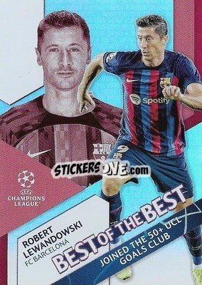 Sticker Robert Lewandowski - UEFA Club Competitions 2022-2023
 - Topps