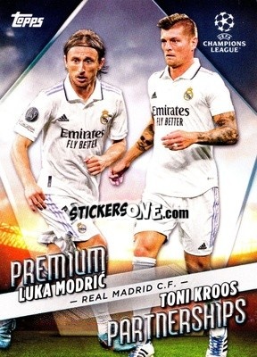 Sticker Toni Kroos / Luka Modrić - UEFA Club Competitions 2022-2023
 - Topps