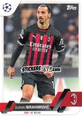 Sticker Zlatan Ibrahimović - UEFA Club Competitions 2022-2023
 n. 11 - Topps