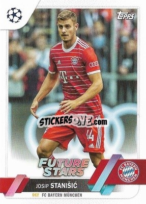 Sticker Josip Stanišić - UEFA Club Competitions 2022-2023
 n. 16 - Topps