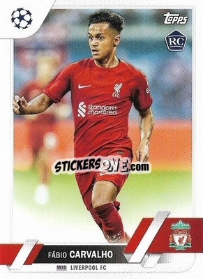 Sticker Fábio Carvalho - UEFA Club Competitions 2022-2023
 n. 28 - Topps