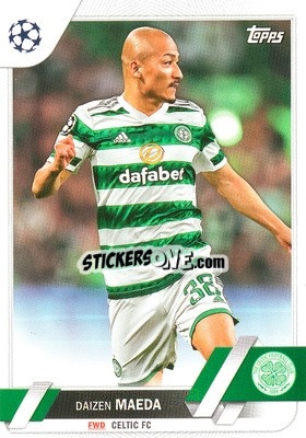Sticker Daizen Maeda - UEFA Club Competitions 2022-2023
 n. 31 - Topps