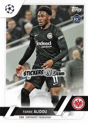 Sticker Faride Alidou - UEFA Club Competitions 2022-2023
 - Topps