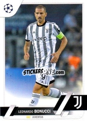 Sticker Leonardo Bonucci - UEFA Club Competitions 2022-2023
 n. 39 - Topps