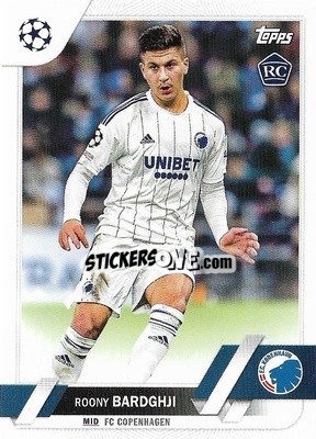 Sticker Roony Bardghji - UEFA Club Competitions 2022-2023
 n. 40 - Topps