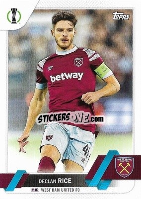Cromo Declan Rice - UEFA Club Competitions 2022-2023
 - Topps
