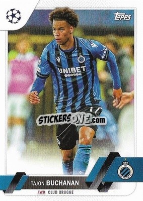 Sticker Tajon Buchanan - UEFA Club Competitions 2022-2023
 n. 44 - Topps