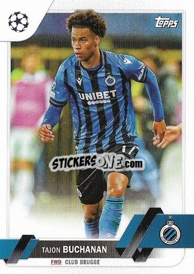 Sticker Tajon Buchanan - UEFA Club Competitions 2022-2023
 - Topps