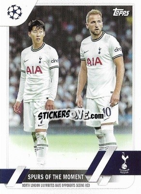 Figurina Spurs of the Moment - UEFA Club Competitions 2022-2023
 n. 46 - Topps