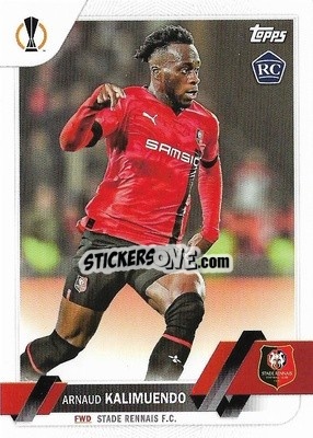 Sticker Arnaud Kalimuendo - UEFA Club Competitions 2022-2023
 n. 195 - Topps