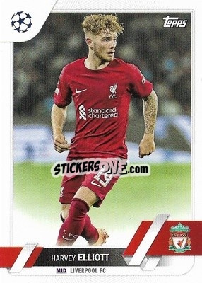 Sticker Harvey Elliott - UEFA Club Competitions 2022-2023
 n. 49 - Topps