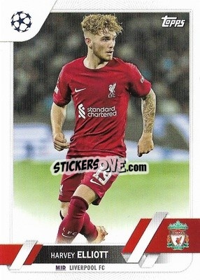 Figurina Harvey Elliott - UEFA Club Competitions 2022-2023
 - Topps