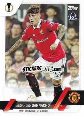 Sticker Alejandro Garnacho - UEFA Club Competitions 2022-2023
 n. 50 - Topps