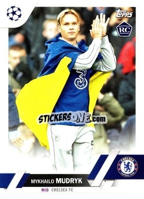 Sticker Mykhailo Mudryk - UEFA Club Competitions 2022-2023
 - Topps