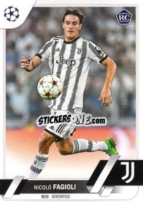 Sticker Nicoló Fagioli - UEFA Club Competitions 2022-2023
 n. 53 - Topps