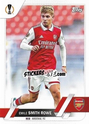 Sticker Emile Smith Rowe - UEFA Club Competitions 2022-2023
 n. 55 - Topps