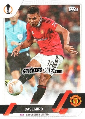 Sticker Casemiro - UEFA Club Competitions 2022-2023
 - Topps