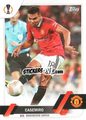 Sticker Casemiro - UEFA Club Competitions 2022-2023
 n. 64 - Topps