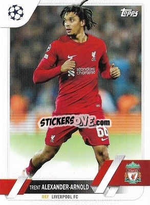 Sticker Trent Alexander-Arnold - UEFA Club Competitions 2022-2023
 n. 66 - Topps