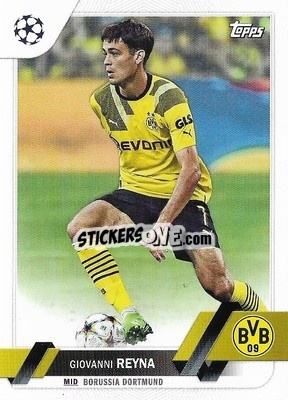 Sticker Giovanni Reyna - UEFA Club Competitions 2022-2023
 n. 69 - Topps