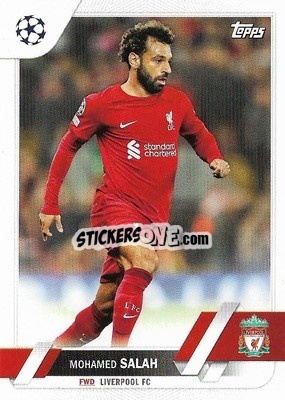 Sticker Mohamed Salah - UEFA Club Competitions 2022-2023
 - Topps