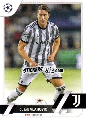 Sticker Dušan Vlahović - UEFA Club Competitions 2022-2023
 - Topps