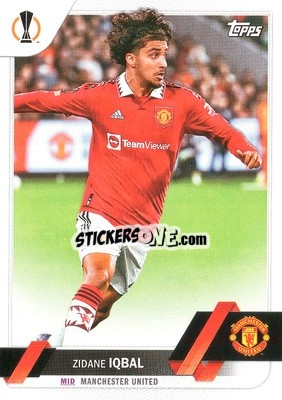 Sticker Zidane Iqbal - UEFA Club Competitions 2022-2023
 n. 80 - Topps