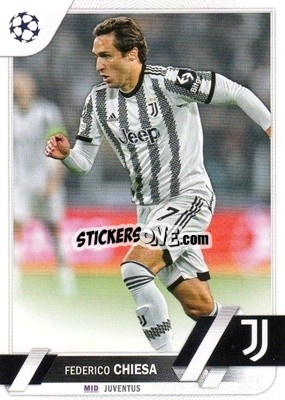 Sticker Federico Chiesa - UEFA Club Competitions 2022-2023
 n. 83 - Topps