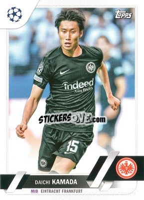 Sticker Daichi Kamada - UEFA Club Competitions 2022-2023
 n. 84 - Topps