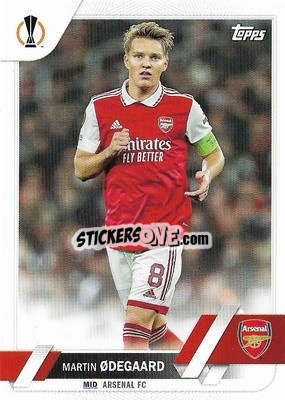 Sticker Martin Ødegaard - UEFA Club Competitions 2022-2023
 n. 88 - Topps