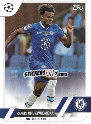 Sticker Carney Chukwuemeka - UEFA Club Competitions 2022-2023
 n. 91 - Topps