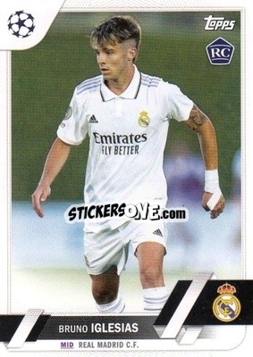 Sticker Bruno Iglesias - UEFA Club Competitions 2022-2023
 - Topps