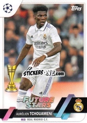 Sticker Aurélien Tchouameni - UEFA Club Competitions 2022-2023
 n. 124 - Topps