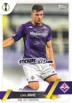 Sticker Luka Jović - UEFA Club Competitions 2022-2023
 n. 133 - Topps