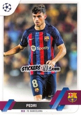 Cromo Pedri - UEFA Club Competitions 2022-2023
 - Topps