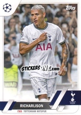 Sticker Richarlison - UEFA Club Competitions 2022-2023
 - Topps