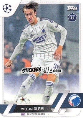 Sticker William Clem - UEFA Club Competitions 2022-2023
 - Topps