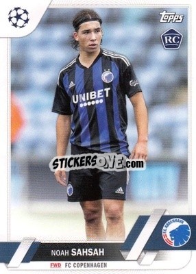 Sticker Noah Sahsah - UEFA Club Competitions 2022-2023
 n. 141 - Topps