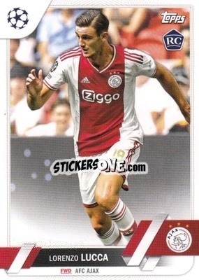 Sticker Lorenzo Lucca - UEFA Club Competitions 2022-2023
 n. 143 - Topps