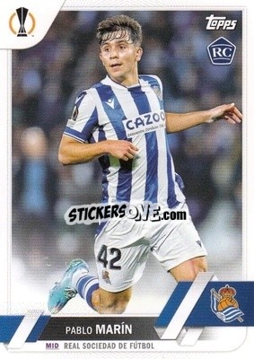 Sticker Pablo Marín - UEFA Club Competitions 2022-2023
 - Topps