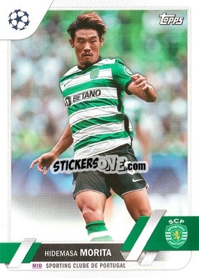 Sticker Hidemasa Morita - UEFA Club Competitions 2022-2023
 n. 152 - Topps