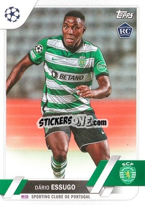 Sticker Dário Essugo - UEFA Club Competitions 2022-2023
 n. 155 - Topps
