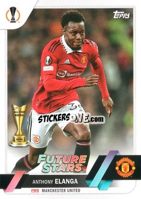 Sticker Anthony Elanga - UEFA Club Competitions 2022-2023
 - Topps