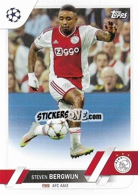 Sticker Steven Bergwijn - UEFA Club Competitions 2022-2023
 n. 176 - Topps