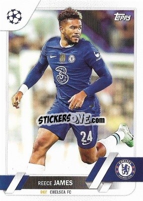 Sticker Reece James - UEFA Club Competitions 2022-2023
 n. 184 - Topps