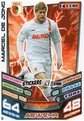 Sticker Marcel de Jong